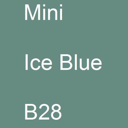 Mini, Ice Blue, B28.